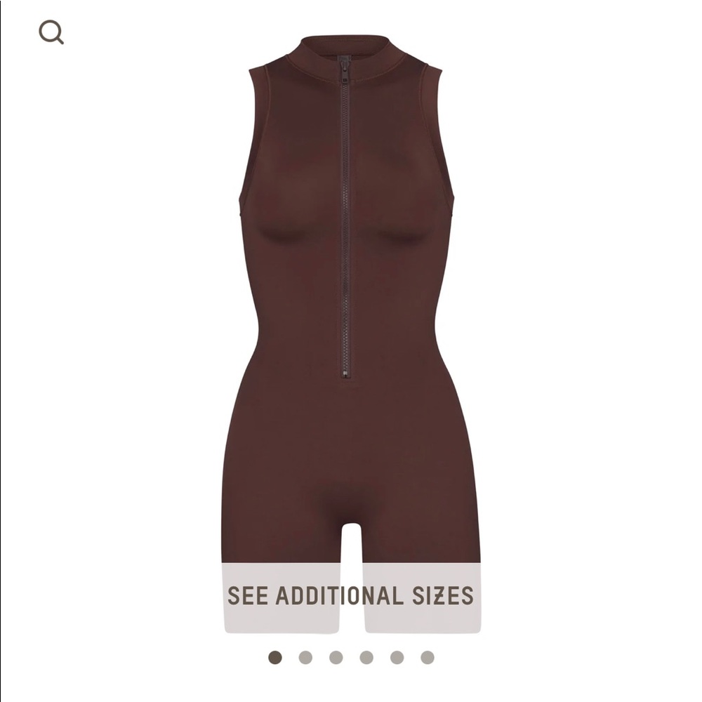SKIMS Mock Neck Cycle Suit *NEW W/TAGS *Size XS